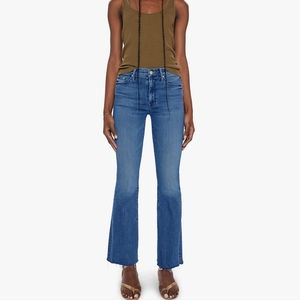 [MOTHER] The Weekender Mid-Rise Flare Jeans